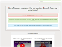 Tablet Screenshot of benefito.com